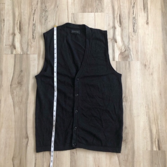 RW&CO. Grey Button-Up Sweater Vest - Picture 6 of 6